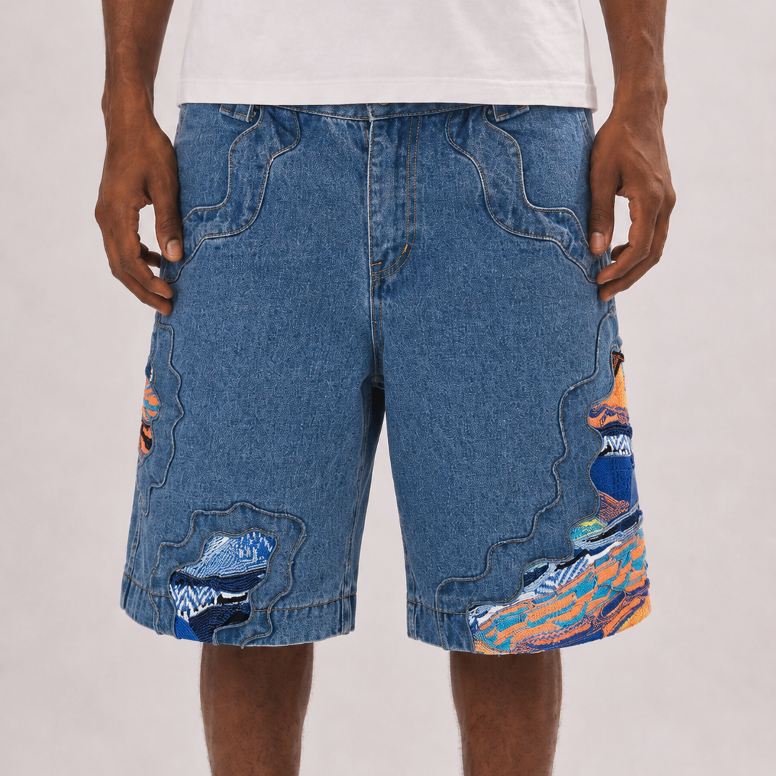 Melting Coogi Jorts