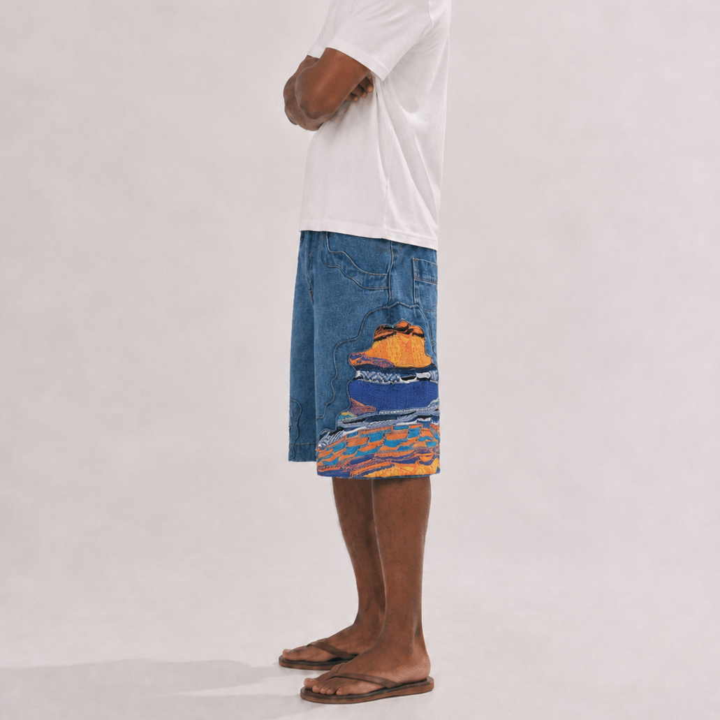 Melting Coogi Jorts